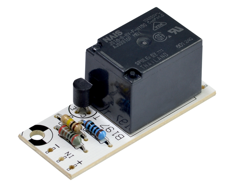 Relaisplatine_92-477-00162_ab2019 Bausatz Relaisplatine 1-Kanal Relaiskarte Universal 6V 9V 12V