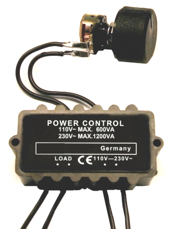 Motorregler für 230V bis 1200W Lüfterregler Dimmer Drehzahl