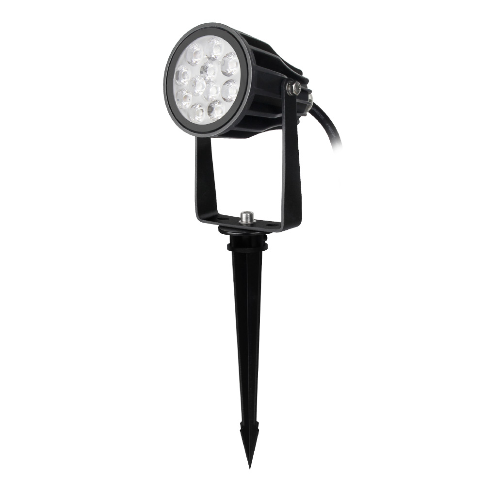 6W RGB-WW LED Scheinwerfer 230V IP66 550LM Alugehäuse FUTC04 WLAN APP Gartenstrahler