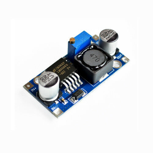 92-477-02020 Modul Labornetzteil regelbares Netzgerät 3-33V max 3A DCDC SNT LM2596 DCDC Modul Lötpads