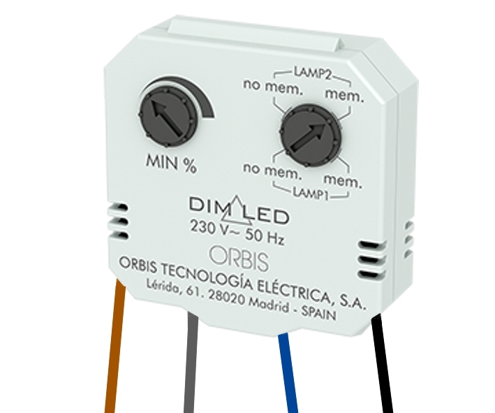 LED_dimmer_Push_99-300-00880_B1 Push Dimmer Tasterdimmer 230V LED Dimmer bis 100W oder Glühlampen bis 150W