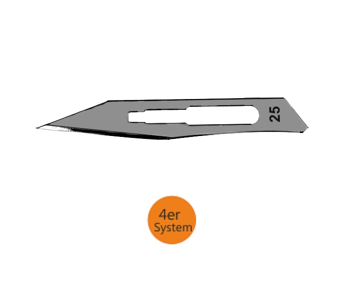 Messer Skalpellklinge Nr25 zur Serie-4 nur zu 97-905-00720