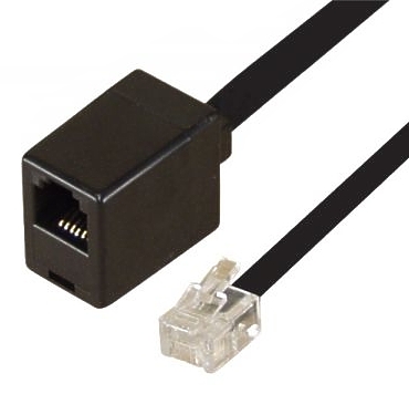 RJ12-Buchse-Stecker 10m RJ12 Kabell Verlängerung 6pol RJ12 Stecker RJ12 Buchse
