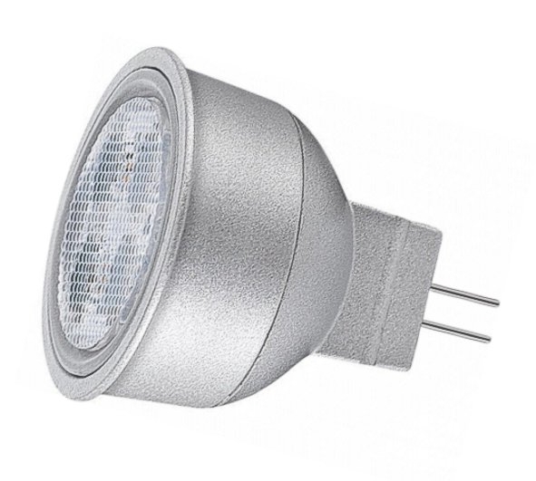 2W LED Birne 35mm 12V MR11 Warmweiss