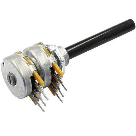 poti-4mm-stereo 4,7Kohm Poti Stereo 4K7 LIN 4mm Kunststoffachse