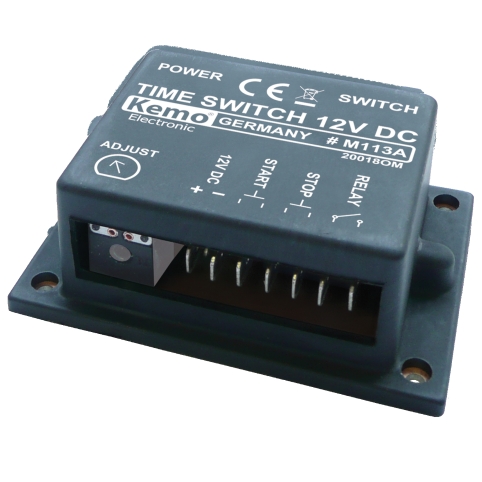 92-477-06100-Timer-Zeit-M113A Timermodul 12V Zeitrelais 2sek-23min Timer