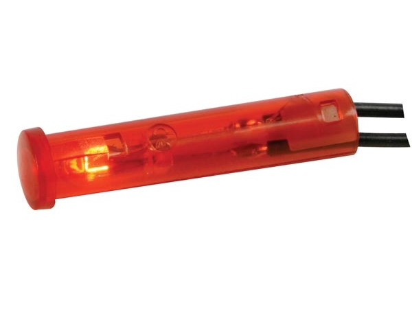 32-747-01000 Signallampe Rot 230V Mini 7mm Signalleuchte