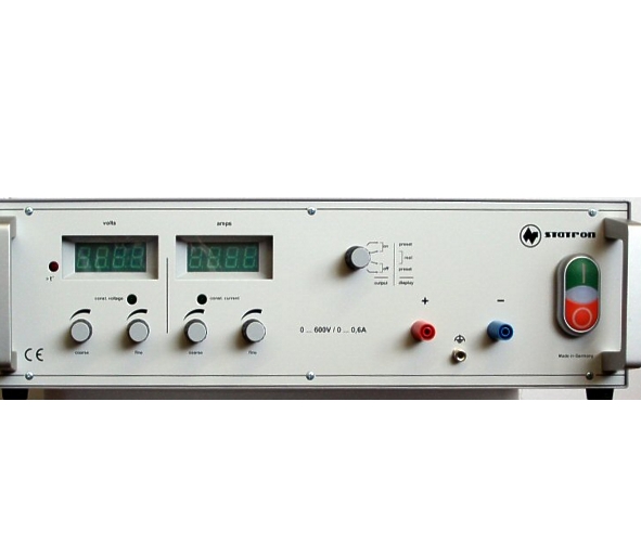 93-807-00329 600V Labornetzteil 0-600V 0,6A regelbar Industrie Ausführung