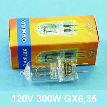 9d0e72a12dfb095fffe561b66503a681 Halogenlampe 120V 300W GX6,35 ohne Reflektor