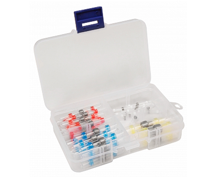 Loetverbinderset_50er_Pack_45-821-01080 Lötverbinder Sortiment 50-teilig 4-Sorten mit Sortimentsbox