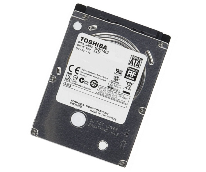 500GB SATA 2,5zoll Festplatte MQ01ABD050 5400Umin 8MB Refurbished