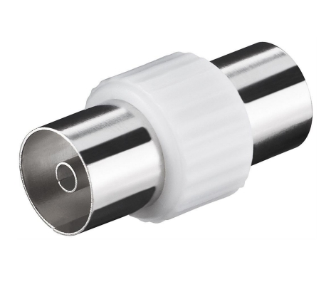 Koaxadapter_Koaxbuchse_auf_-Koaxbuchse_39-309-00023_smal Koaxadapter 2x Koaxbuchse Kupplung IEC Adapter