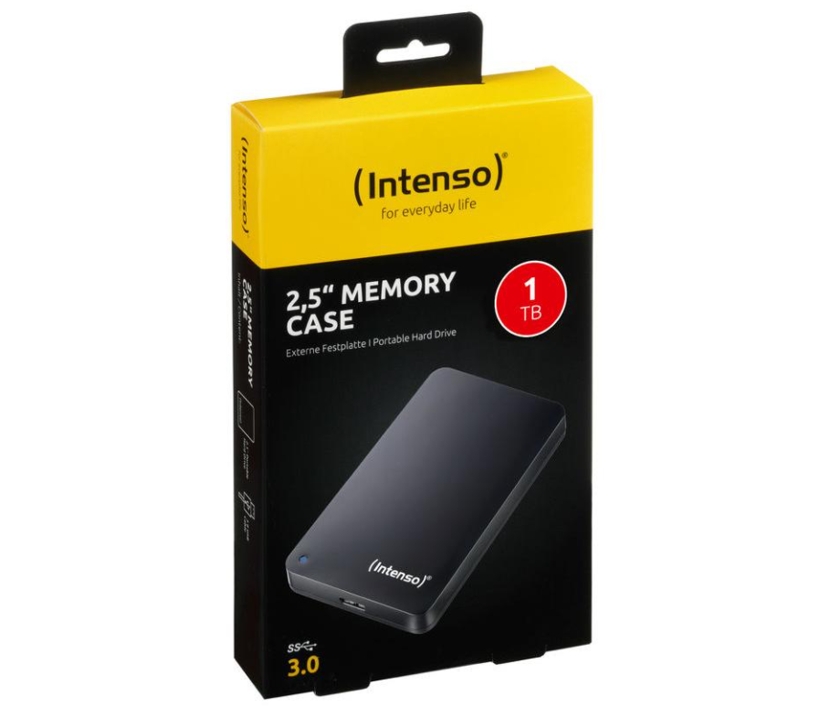 1TB USB Festplatte USB2 USB3 Intenso