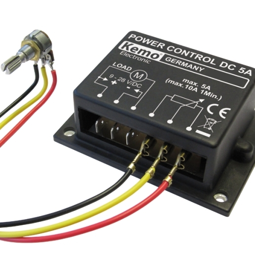 LED Dimmer Regler Modul 12V 24V 5A PWM auch für Motor oder Lüfter Motorregler