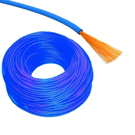 42-772-00520-H07VK-Litze-Blau 100m Litze H07VK 1,5qmm Kabel Blau Verdrahtungsleitung
