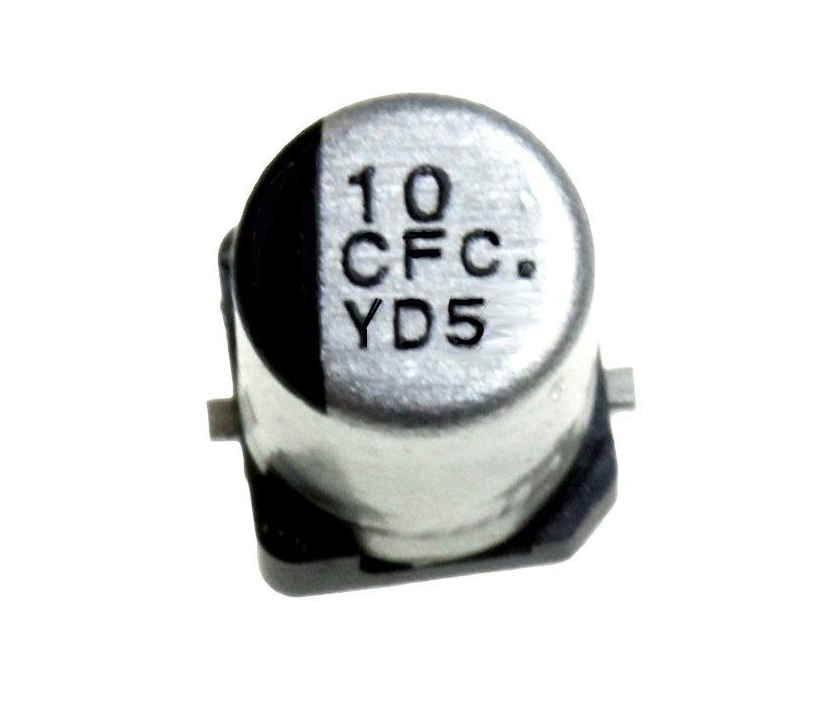 SMD ELKO 10uF 16V Panasonic FC 105° 4x5,4mm