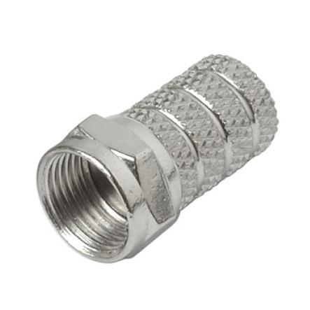 F-Stecker für 3,5-4mm Aussendurchmesser des Kabels