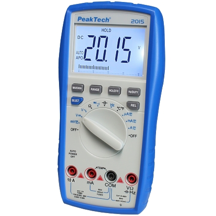 Messgerät P2015 Digitalmultimeter inkl Tasche und Messkabel