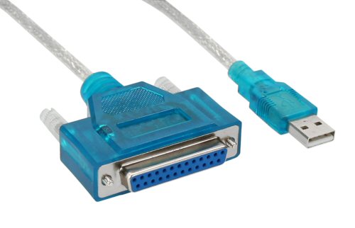 59-740-00185-33397I USB LPT Konverter USB 1x Sub-D 25pol IEEE1284