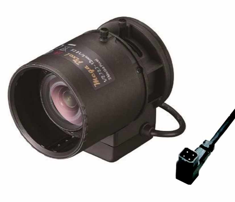 CS Mount Vario Objektiv 2,7-13mm DC Weitwinkel IR-korrigiert bis 5MP einsetzbar CS Mount Vario Objektiv 2,7-13mm DC Weitwinkel IR-korrigiert bis 5MP einsetzbar