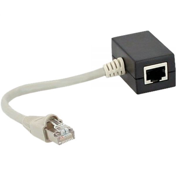 RJ45-Y-Adapter-76-686-00040-smal RJ45 Splitter 2fach RJ45 ISDN Verteiler 1zu1 2-fach S0-Bus