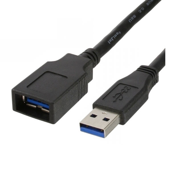 53-682-04030_USB3_Verlaengerung_2021 3m USB Verlängerung USB3.0 - Stecker-auf-Buchse