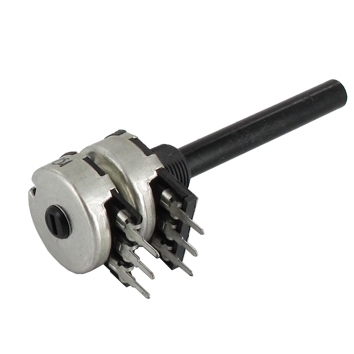 21-817-00032-Poti-OK 10Kohm Poti Stereo 10K LIN 6mm Kunststoffachse