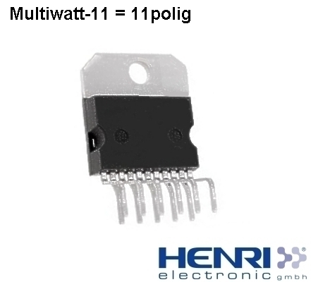 cdad1d7d8a4b51eb9ceee7638201e098 TDA2004 IC Baustein 2x10W StereoAudio Verstärker 11pol