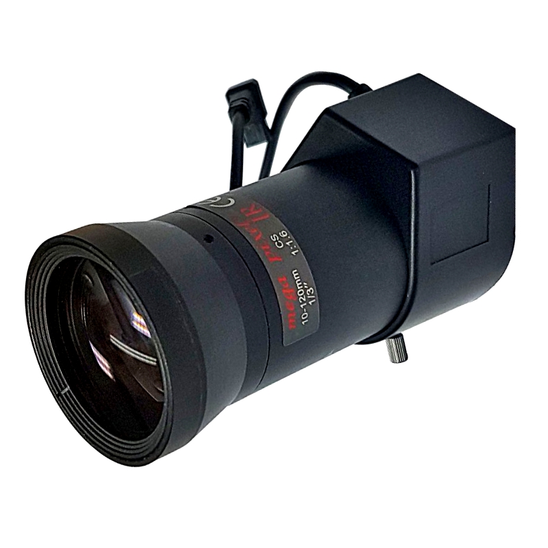 CS-Mount Objektiv 10-120mm Varioobjektiv Megapixel DC gesteuert