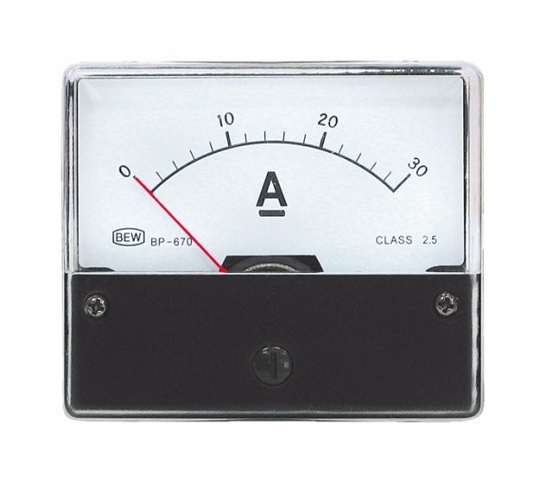 30A_Drehspulinstrument_90-570-00240 30A Drehspul Instrument 70x60mm 30A-DC