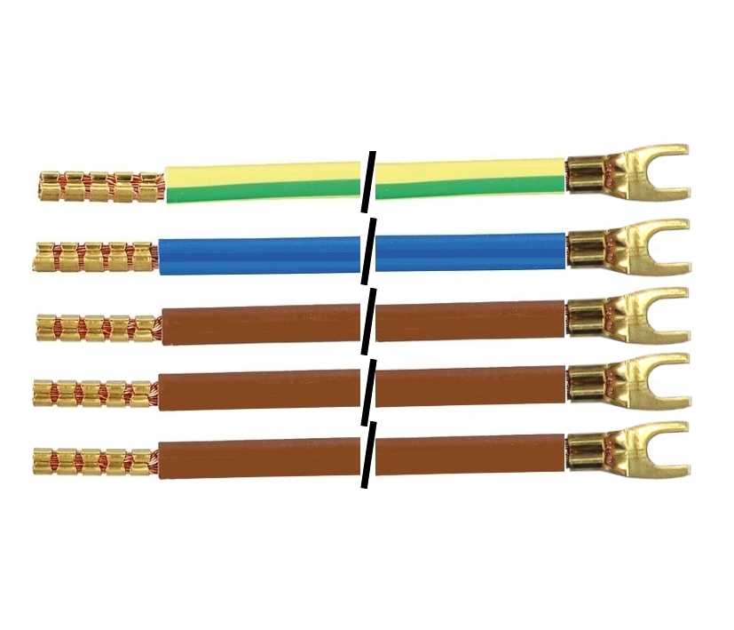 10qmm_Kabel_fuer_Schaltschrank_45-821-03070 10qmm Kabel Verdrahtung 3xBraun 1xBlau 1xPE 600-1080mm