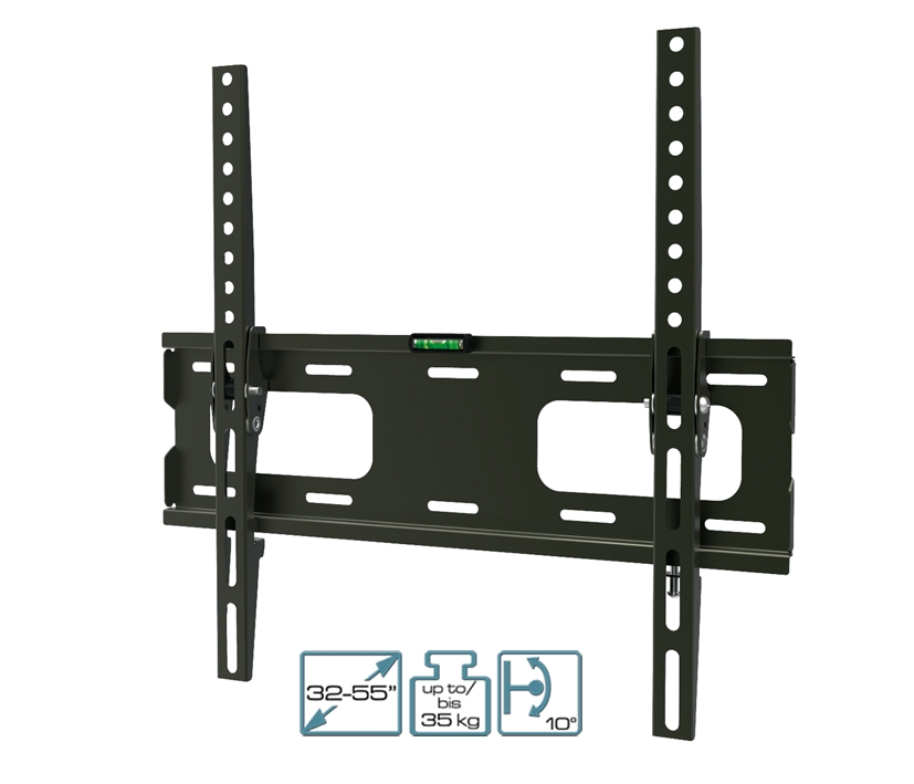 TV Halter flacher Wandhalter für Fernseher 81-140cm 32-55zoll bis 35Kg