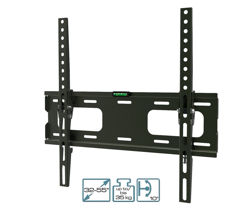 TV-Wandhalter_bis_55zoll_85-770-00385_B1 TV Halter flacher Wandhalter für Fernseher 81-140cm 32-55zoll bis 35Kg