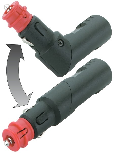 39-923-00100_Winkelbarer_KFZ-Stecker_B04 Zigarettenanzünder Stecker bis 8A winkelbar
