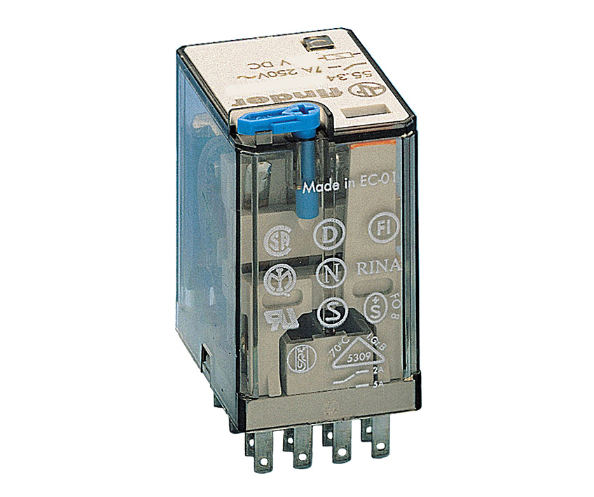 Relais-5534xx-2018-henriwv0pB6ylP2Q7b 12V Relais DC Spule 4xUM je 7A 250V 5534