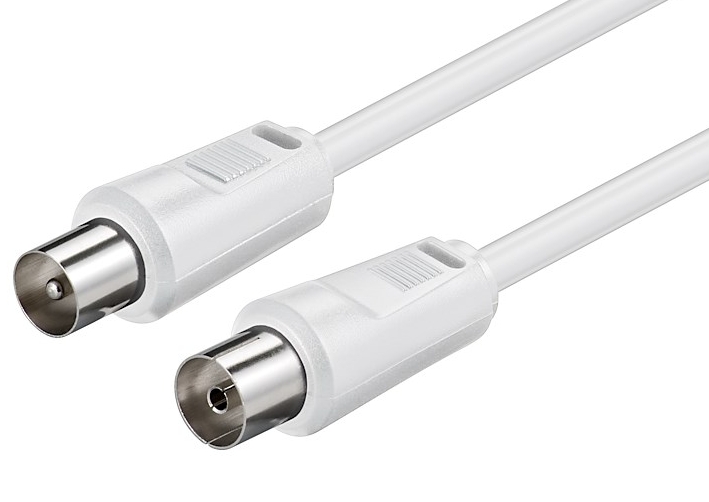 5m TV Kabel Koaxstecker Koaxbuchse IEC