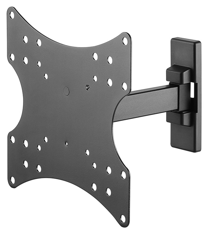 TV_Wandhalter_bis_42zoll_20Kg_Auszug_20cm_85-770-00441_B6 Monitorhalter Bildschirmhalter 23-42zoll Wandhalterung mit Gelenk Ausleger T19cm VESA