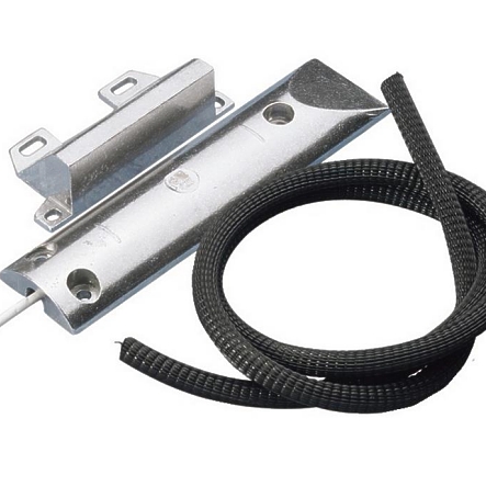 47-824-00070-Rolltorkontakt Rolltor Magnetkontakt Reedkontakt NC Öffner 180x45x15mm Reedschalter Rolltorkontakt
