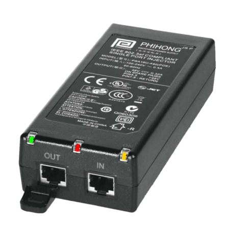 93-300-00110-POE-Netzteil-b1MMZ8w0FwW8vnW PoE Netzteil 60W POE Netzgerät 10-100-1000 GIGABIT PoE+ Midspann