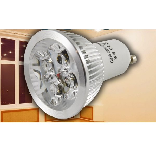 32-748-03084_GU10 GU10 LED Strahler 230V 4W Warmweiss MR16 400Lumen 60°