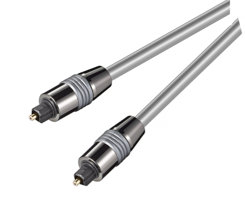 1,5m Toslink Kabel PREMIUM Audio-Kabel SPDIF Metallstecker