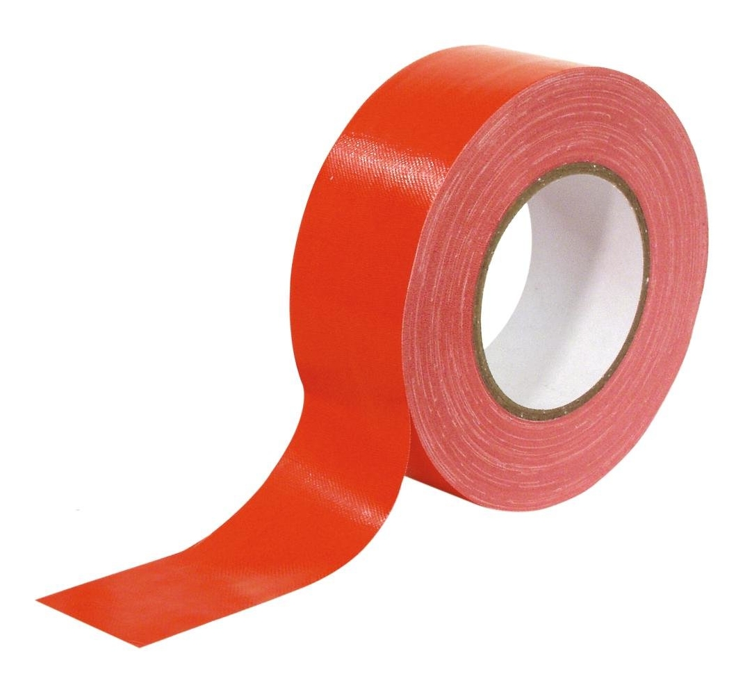 50m Klebeband ROT Gewebeklebeband Panzertape Breite 50mm