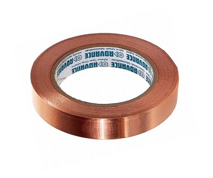 44-794-00390_Kupferband_Advance_2022YaIIJGOnosr8D Kupferfolie 19mm breit selbstklebend - L 33m - D 0,065mm ohne Leitkleber