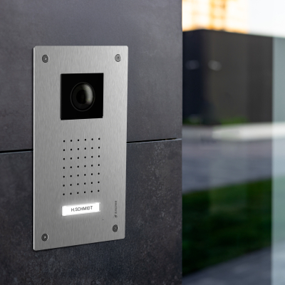 Kamera Türsprechanlage 2-Draht für 1-Familienhaus mit Touch Monitor APP ENTRI-L Türsprech Sprechanlage