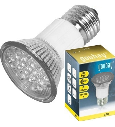 E27 LED Glühlampe 230V E27 Reflektor 1W Warmweiss