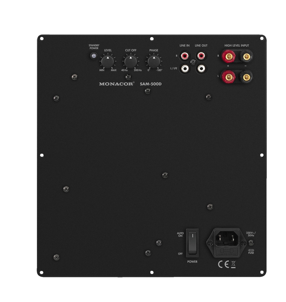 Aktivverstärker Subwoofermodul 700W Einbauverstärker SAM-500D