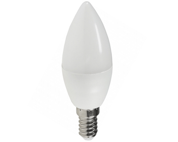 E14 LED Glühlampe 230V E14 Kerze 6W Warmweiss 450lm