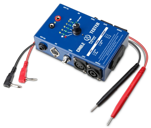 Kabelpruefgeraet-Kabeltester-90-798-00890-Bild1HUv1RQ0MFO5rL Kabeltester für Audiokabel Speacon XLR Klinke Cinch Midi DIN Kabelprüfer mit 13Leds