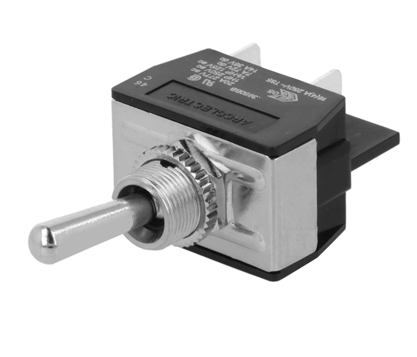 16A_Kippschalter_2xEIN-AUS_95-834-00200 Kippschalter 2polig Ein-Aus IP67 bis 16A 250V