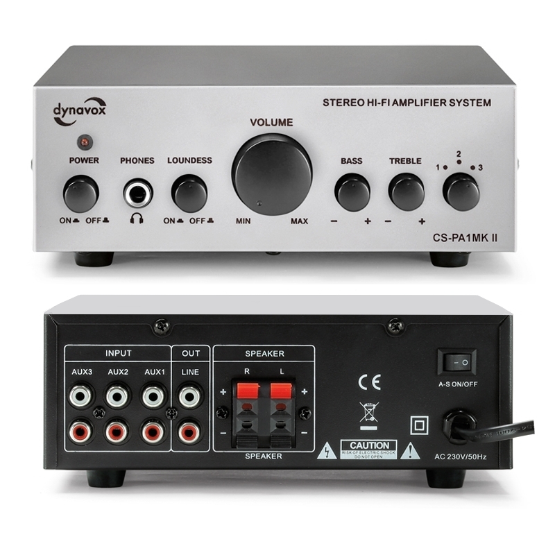 Mini_Verstaerker_60W_CSPAMK2_88-500-00514 Verstärker CS-PA1-MK2 Mini-Verstärker 2x30Watt 2Kanal Stereo Silber